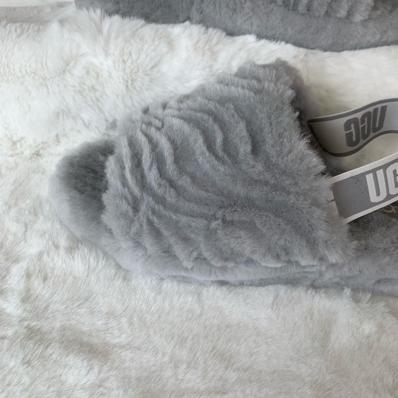 UGG fluff yeah wavy slide slippers - Picture 3 of 8